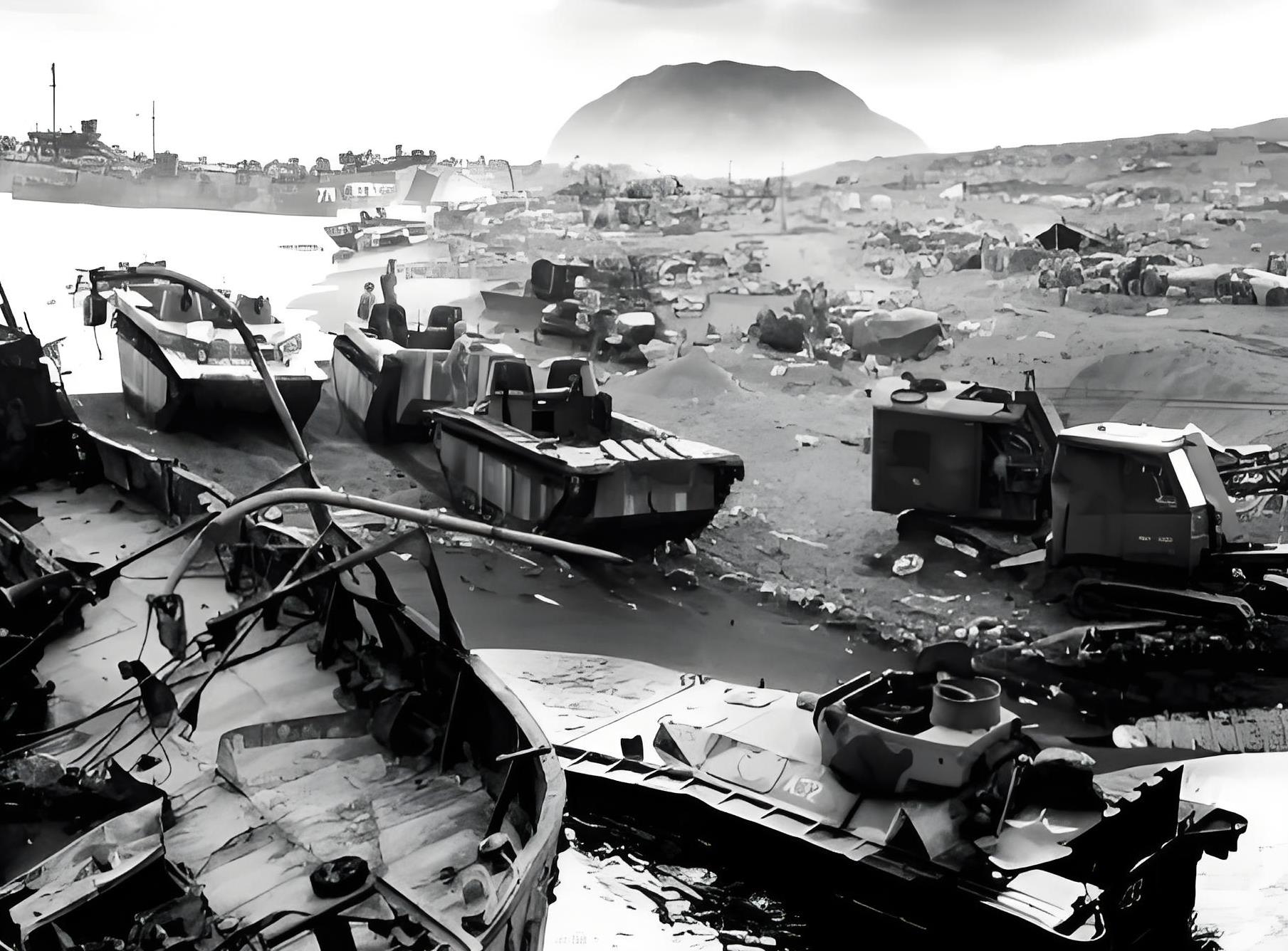 <em>硫磺岛战役</em>，日军挖空了整座山是怎么做到的？可以这么说，那些日军压根就没想着生，