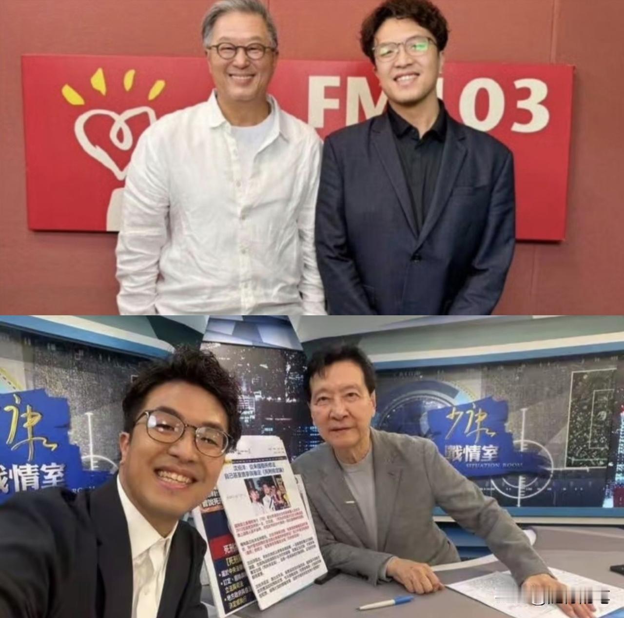 从王伟忠到赵少康，都是首先采访沈伯洋，作为蓝营媒体来说，也是相当谜之操作了，不帮