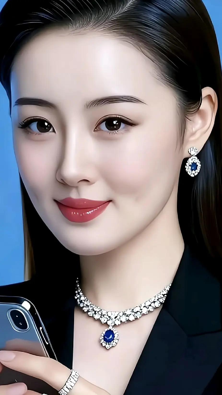 优雅气质，珠宝闪耀，手机自拍，时尚穿搭🍎🌟🌸