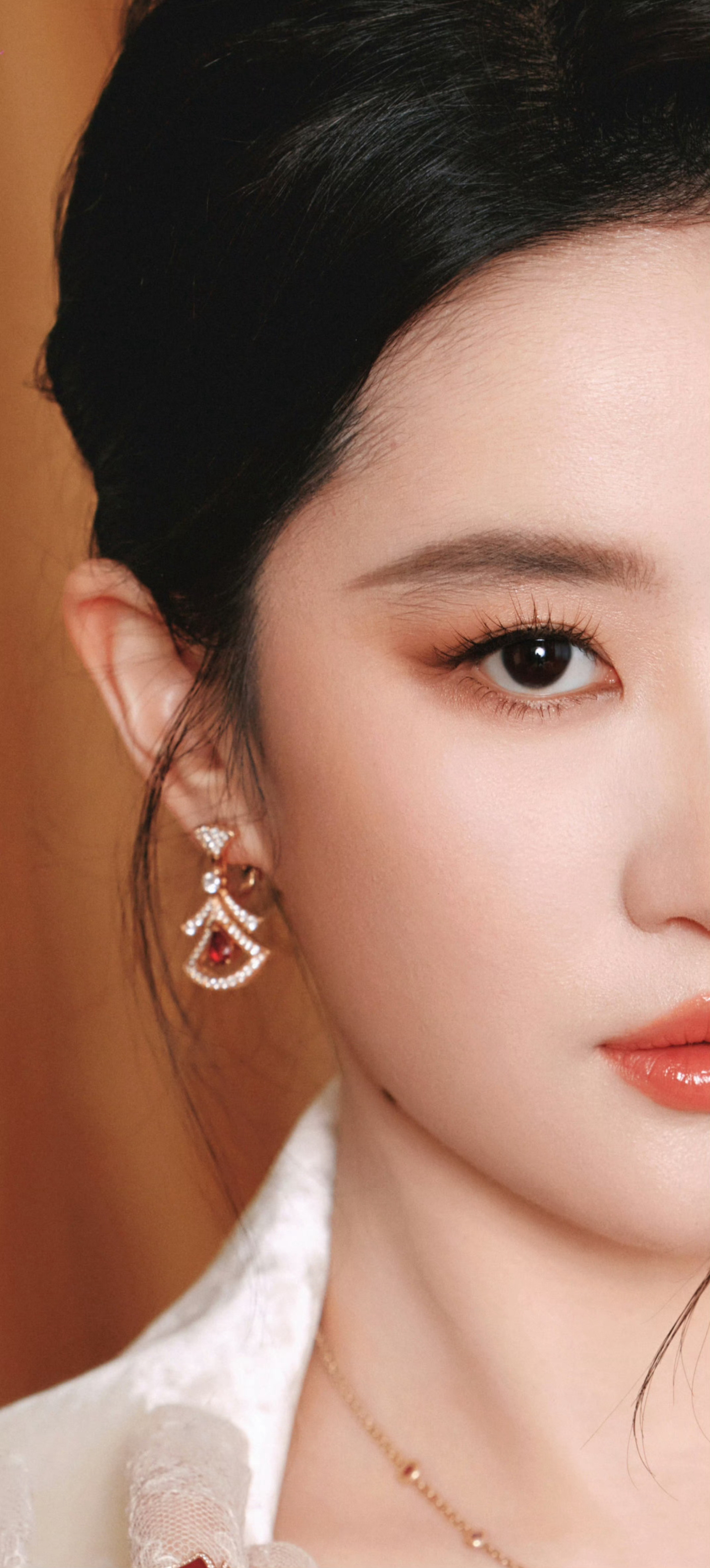 刘亦菲神仙姐姐刘亦菲这水润红唇，太涩了！