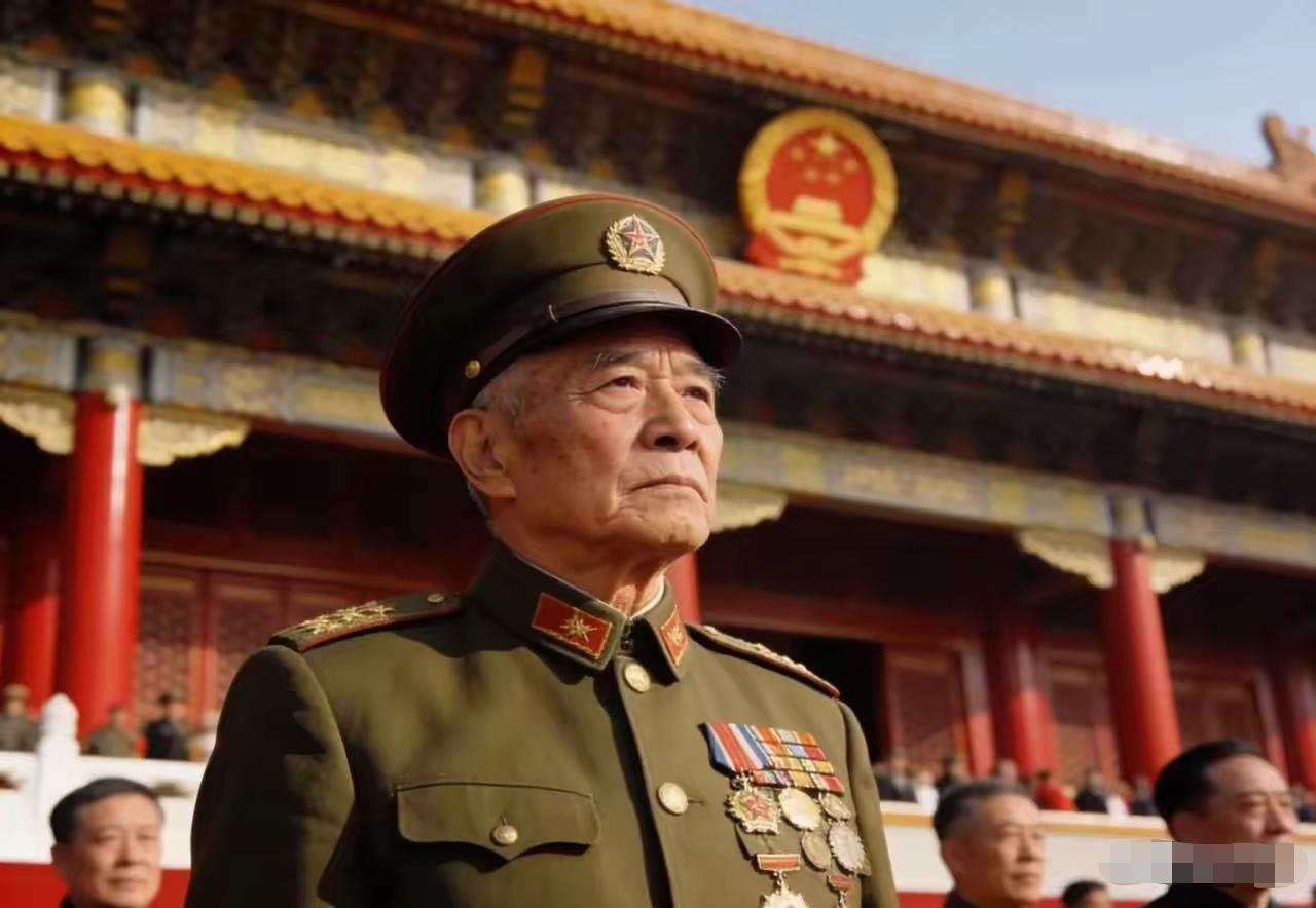 1955年授衔，他嫌自己军衔太低，当众扯下肩章，毛主席得知后只说了四个字。195