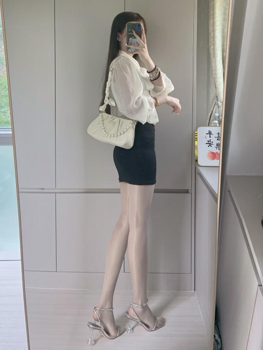 一整个温柔的韩系通勤look～