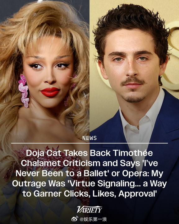 豆荚猫收回对甜茶的批评豆荚猫谈以愤怒为根基的文化氛围豆荚猫DojaCat收回