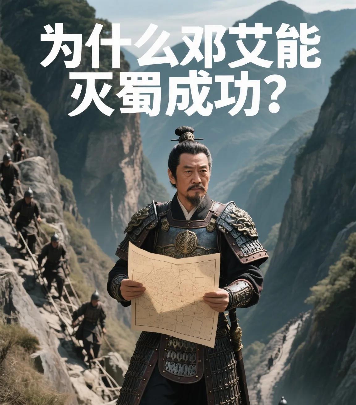 为什么邓艾能灭蜀成功？那是绝境中的惊天豪赌公元263年冬，65岁的邓艾站在摩
