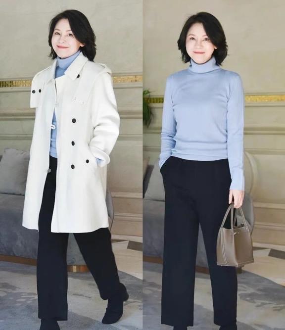 人到中年穿衣风格确应改变50岁左右别总穿运动裤和小脚裤运动裤厚重显胖风