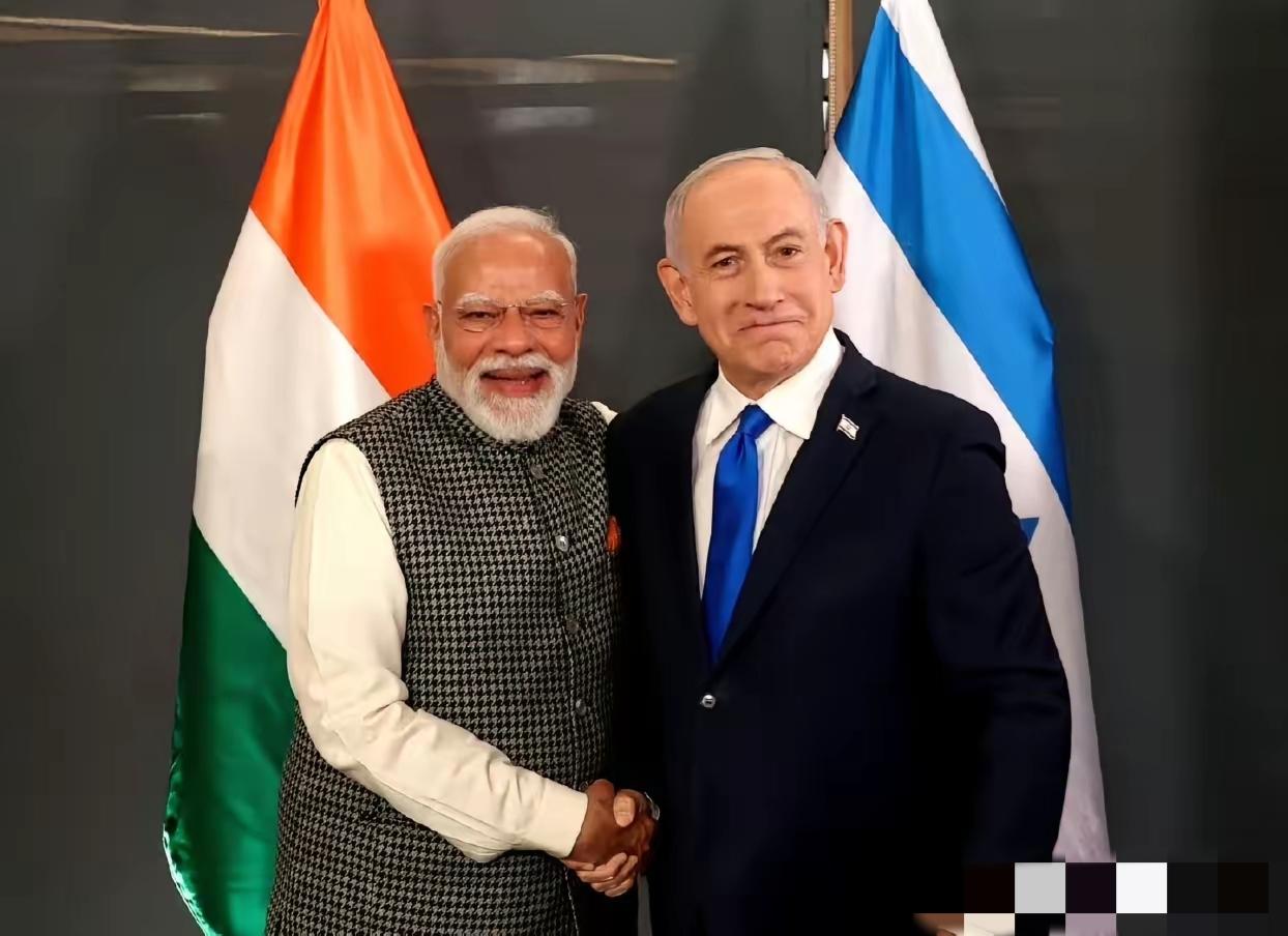 以色列是“父国”，印度是“母国”！听听这就是莫迪当着内塔尼亚胡说的话，不仅让