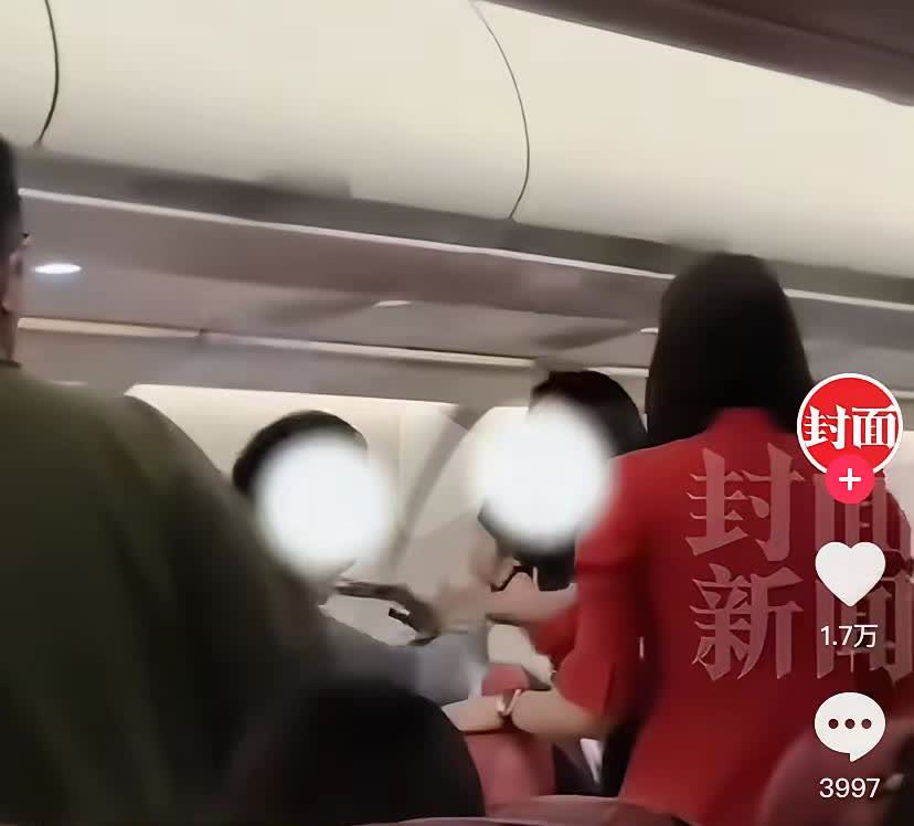 卢某现在该冷静了。他怎么也不会想到，飞机上因后排聊天声音的问题，