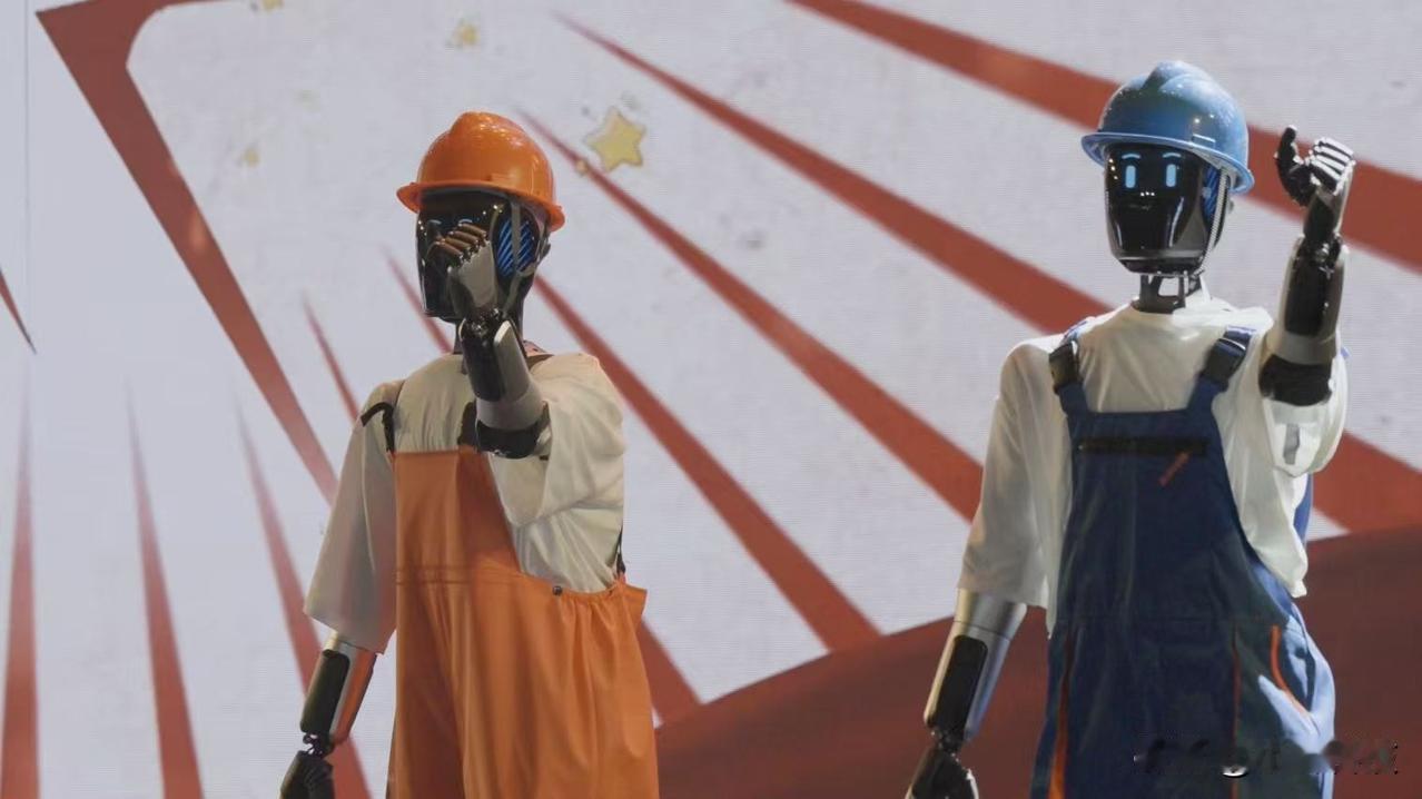 智元举办机器人奇妙夜，有个名场面必须刷！就是机器人这场合唱，刷到真的别划走7台