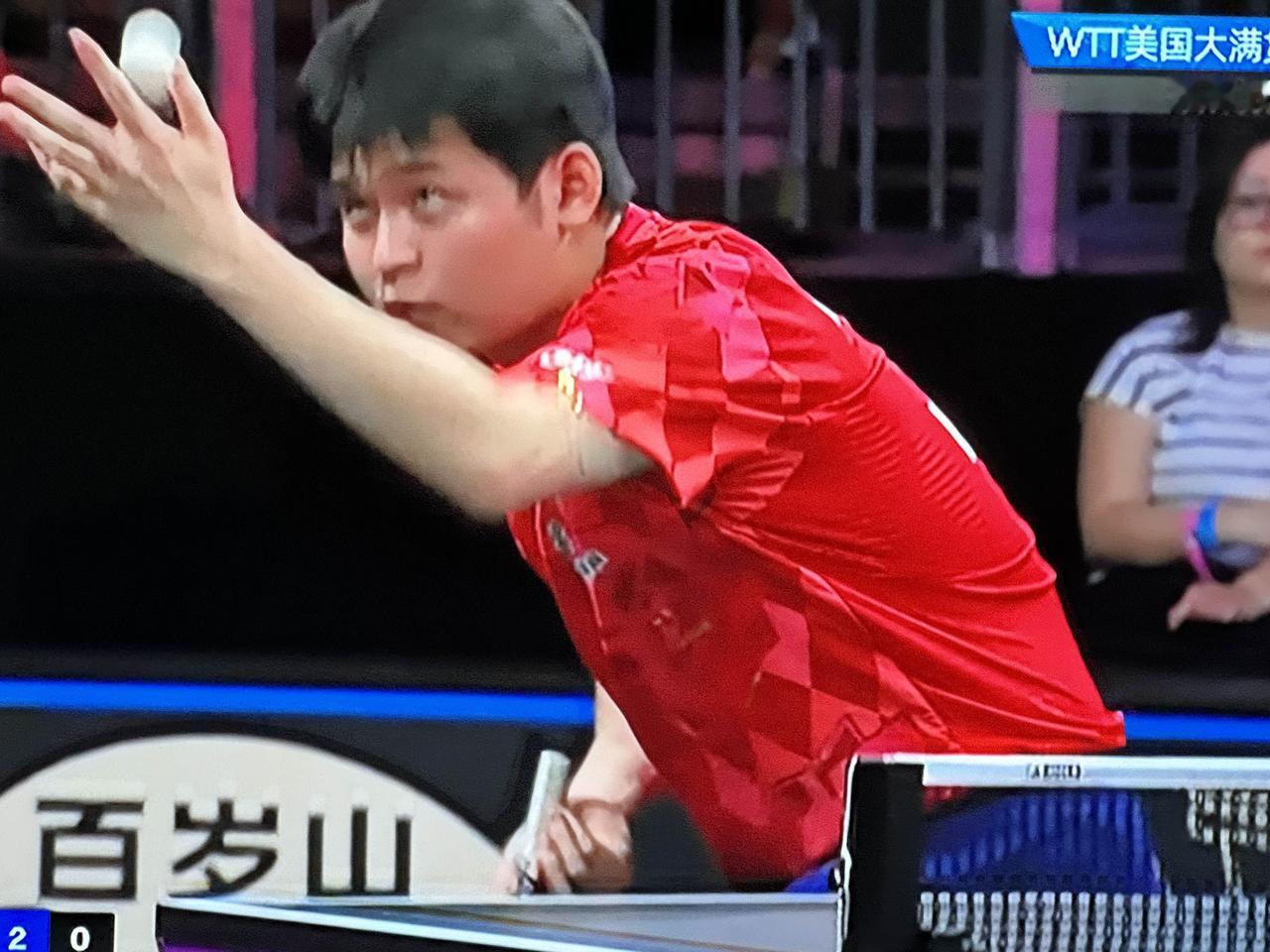 WTT美国大满贯2026，终于不用熬夜白天就可收看直播了，没想到男双已经进行到