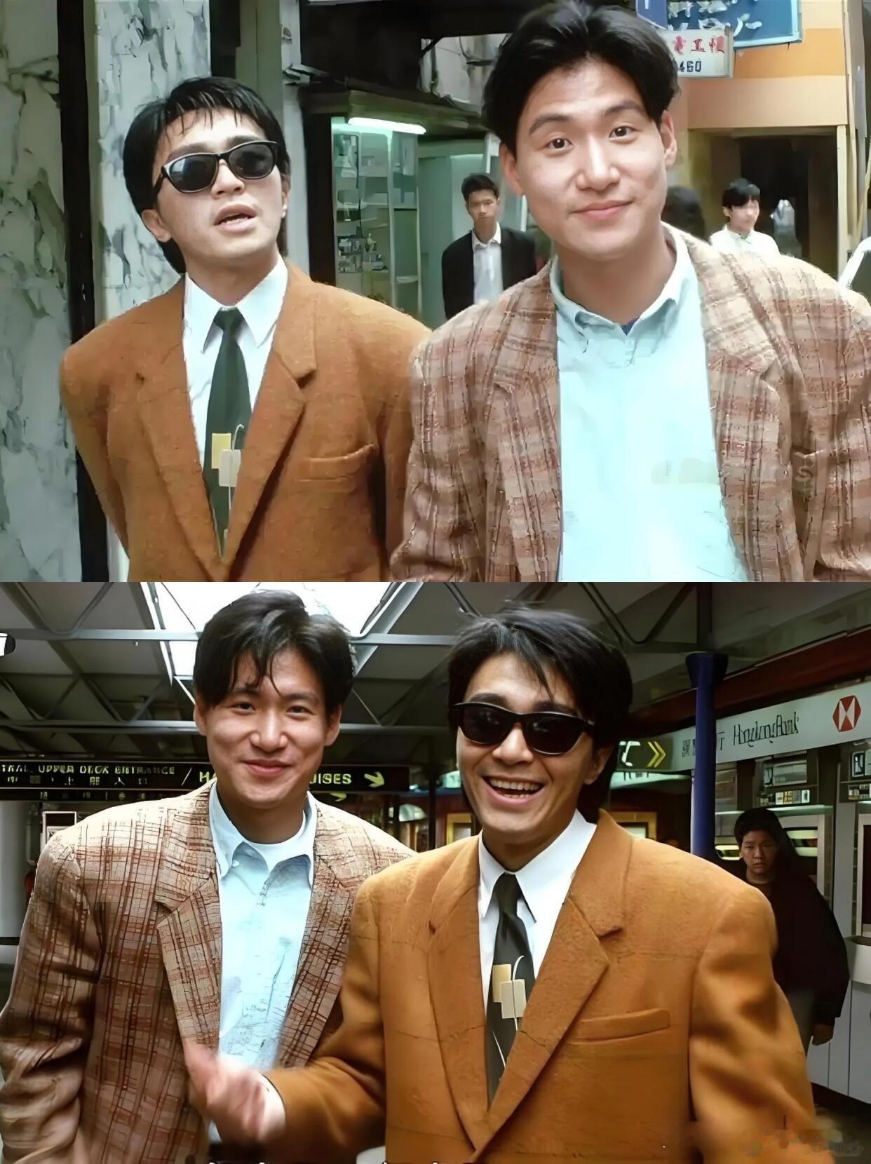 周星驰西装真的是永恒的经典！