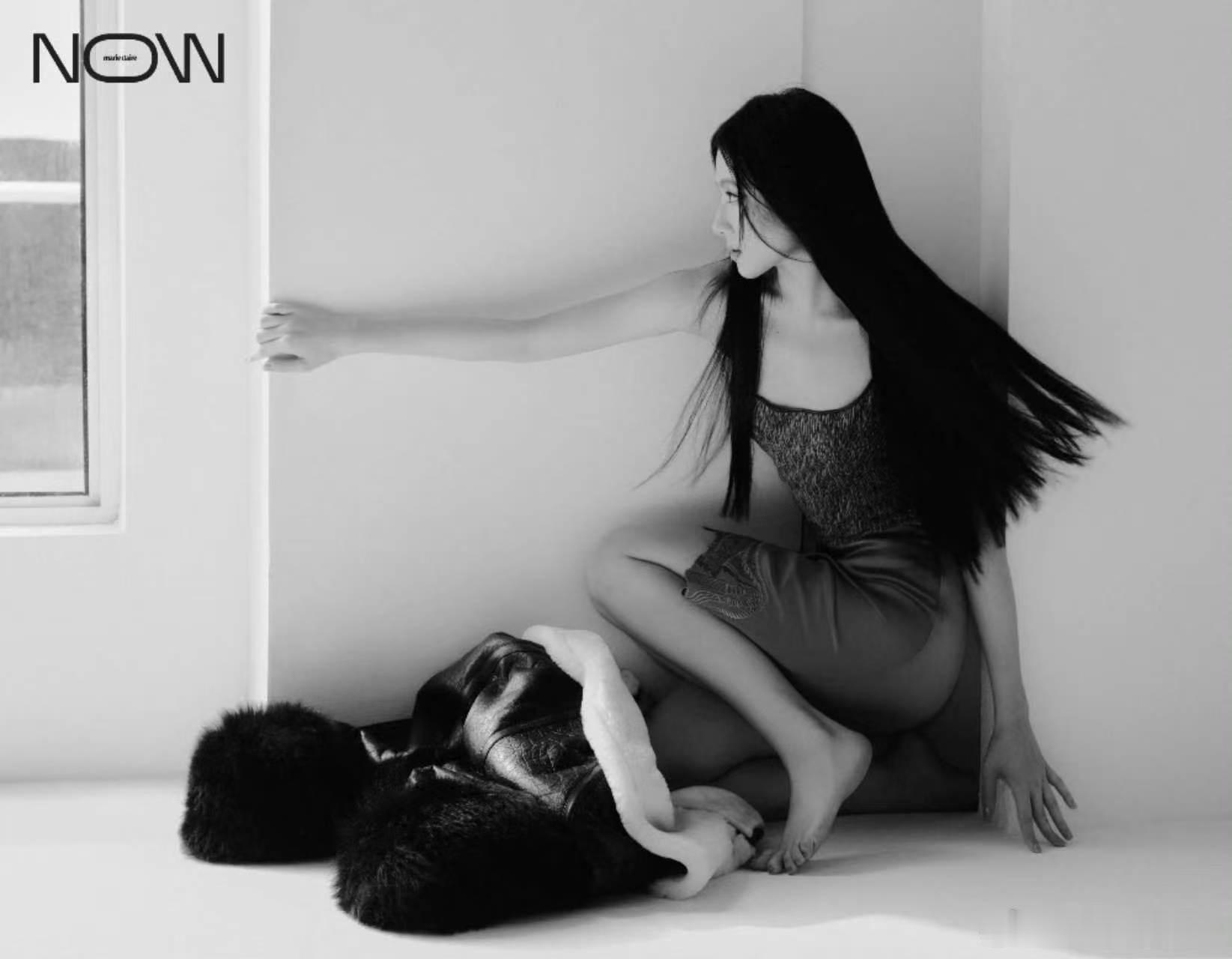 李兰迪酷飒女王范李兰迪黑长直疏离姐感味这才是真正的女王的魅力呀，酷飒的感觉直接