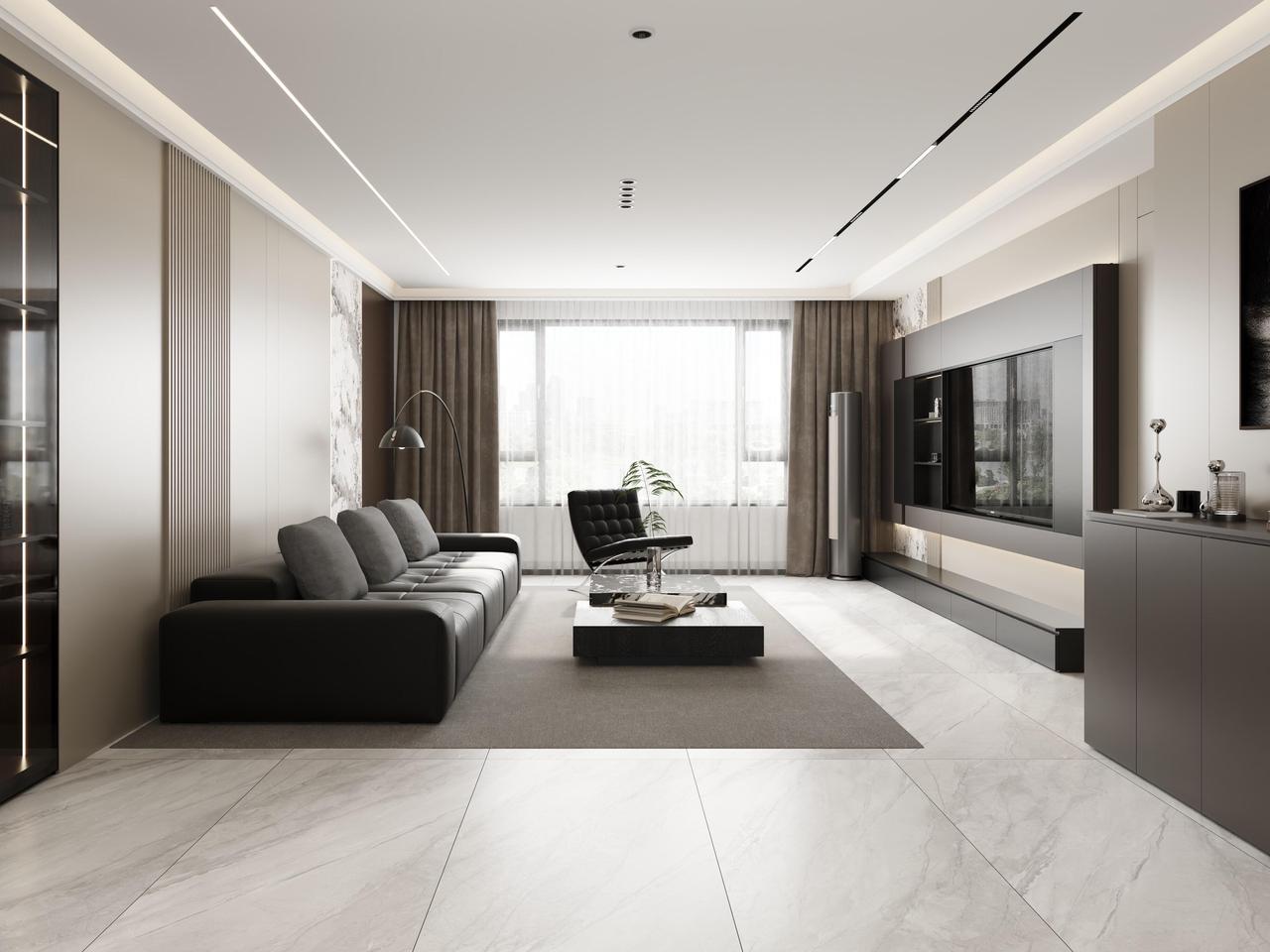 真正高级感的家，从不是昂贵材料的堆砌，而是克制、简约、有温度的设计。干净利落的