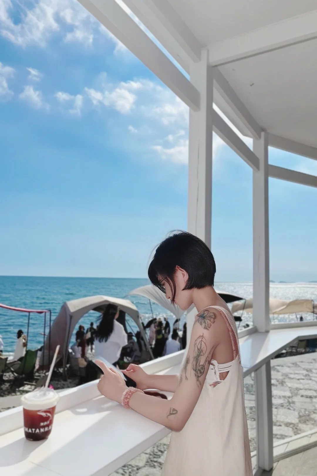 我们去海边吹吹九🈷️的风吧🌊