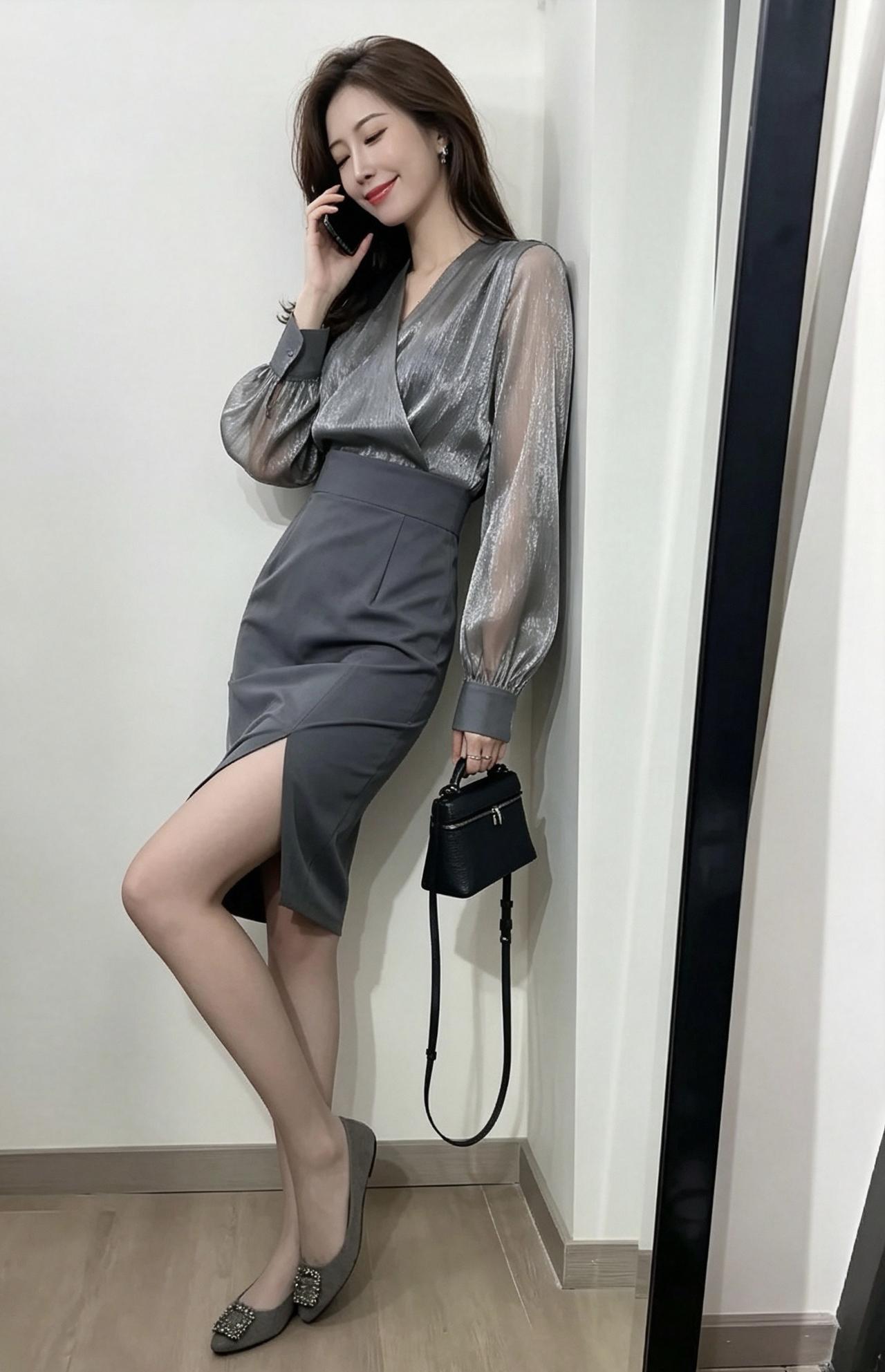少妇好像喝醉了一样