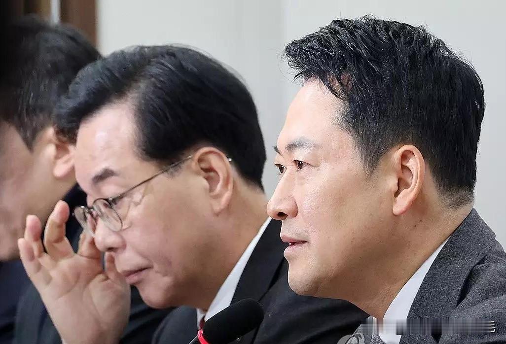 2月23日，韩国国民力量党党首张东赫严厉批判共同民主党发起“撤销李在明总统公诉”