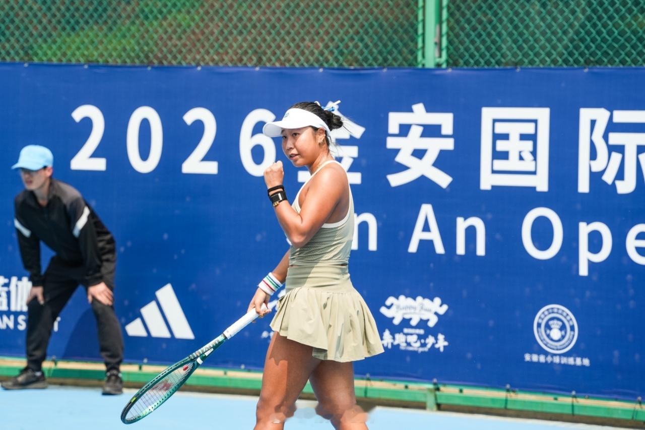 ITF高崎W100首轮三号种子田方然🇨🇳以6-3/6-4击败米契奇🇦🇺，