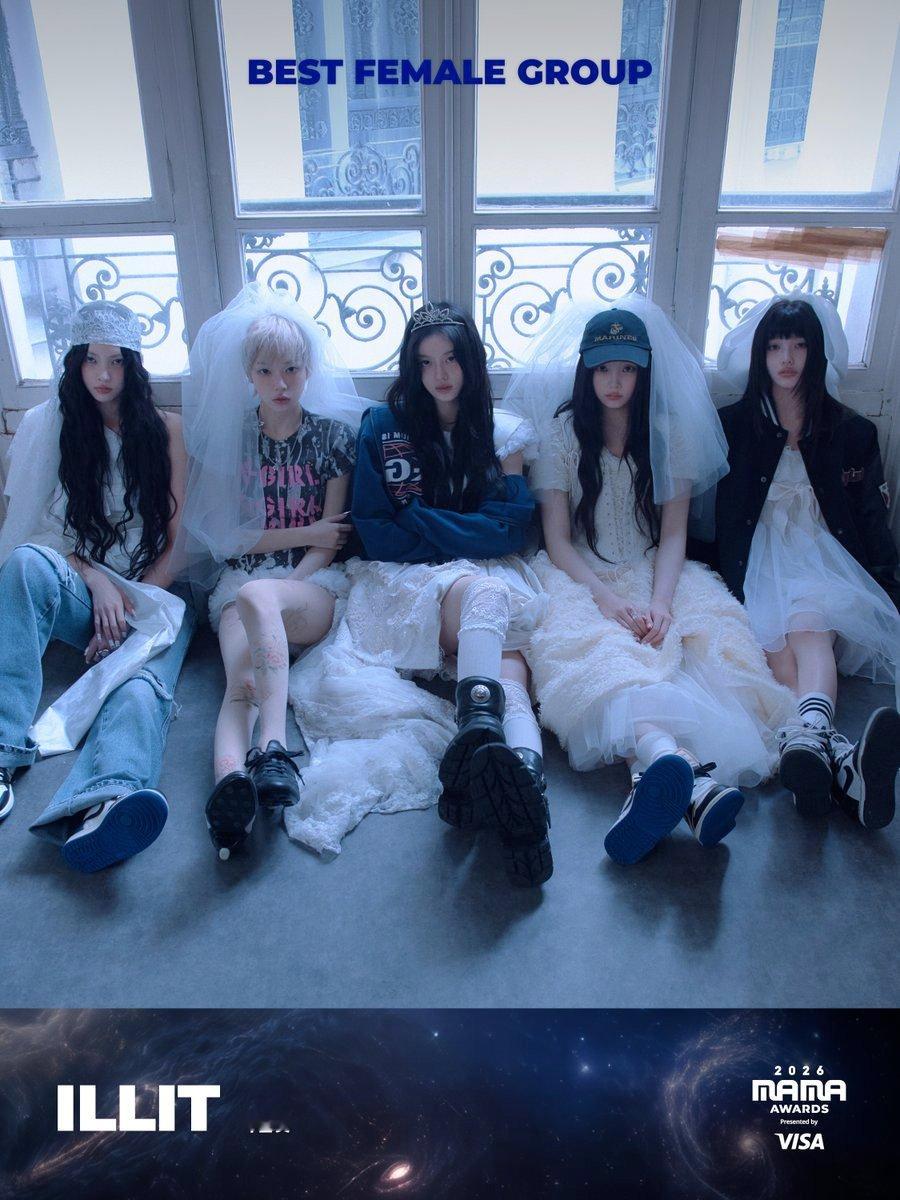 2026MAMA奖项提名BESTFEMALEGROUPBEST