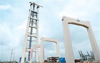 342米直插云霄！大湾区狮子洋大桥主塔封顶，全球罕见施工难度中国粤港澳大湾区