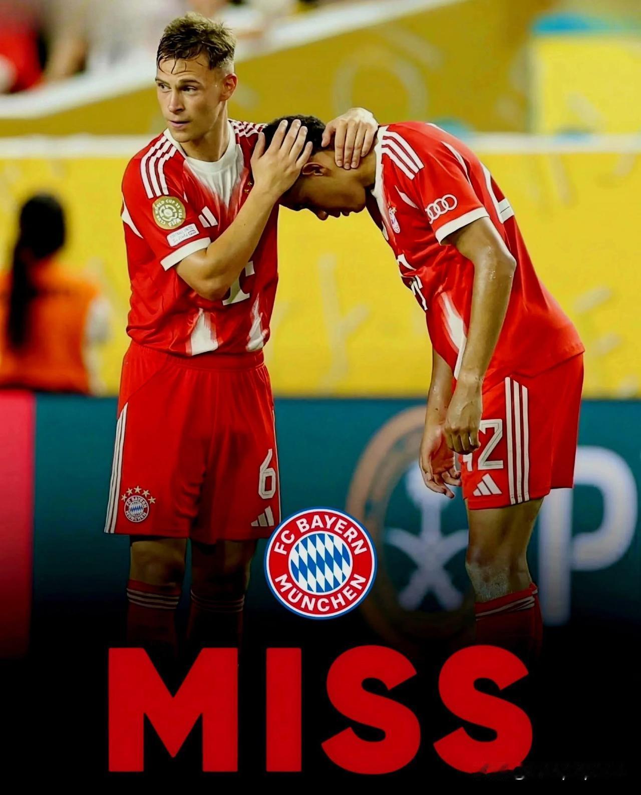 穆西亚拉在拜仁对阵萨尔茨堡时无法参加，因为他仍然需要更多的训练，而且遭受了最小的