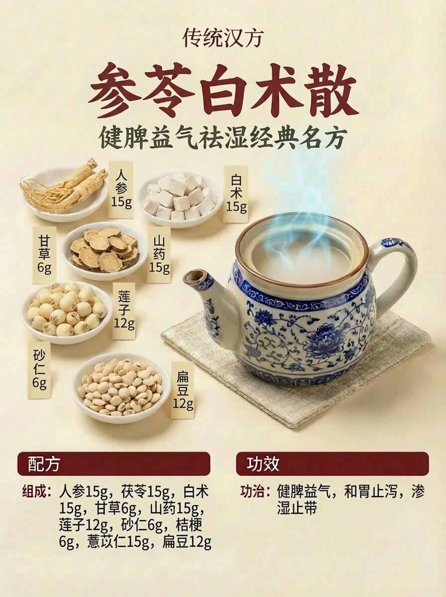 脾虚总拉肚子、脸肿？这碗古方汤健脾又祛湿国医的精诚力量
