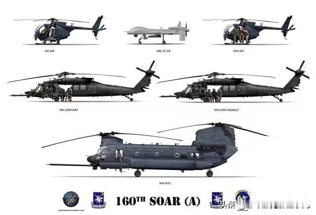 美军160空团“夜行者”是什么来路？要说特种作战里的狠角色，美国陆军第16