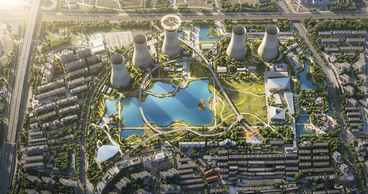 郑州这里挖湖是不可能了啊…郑州这个老地标相信很多老郑州应该会记得，但网上这个畅