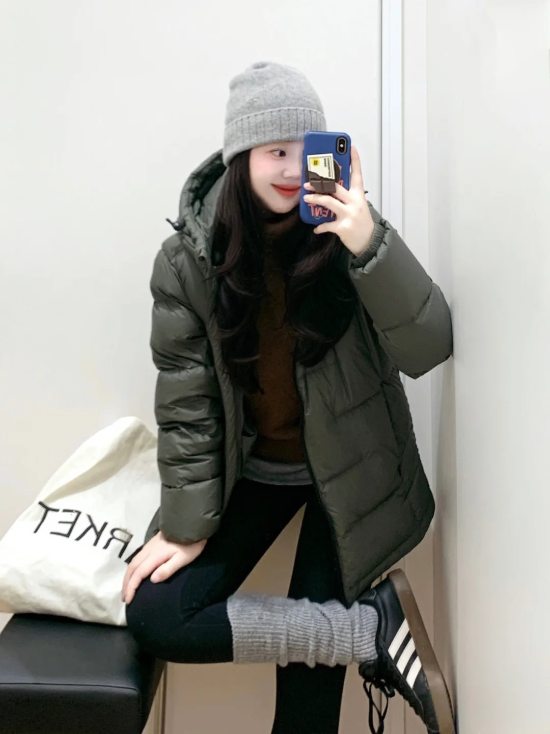 秋冬的第一件羽绒～