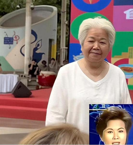 79岁邢质斌罕见露面！满头白发认不出，当年“国脸”如今活成了邻家奶奶 完全不