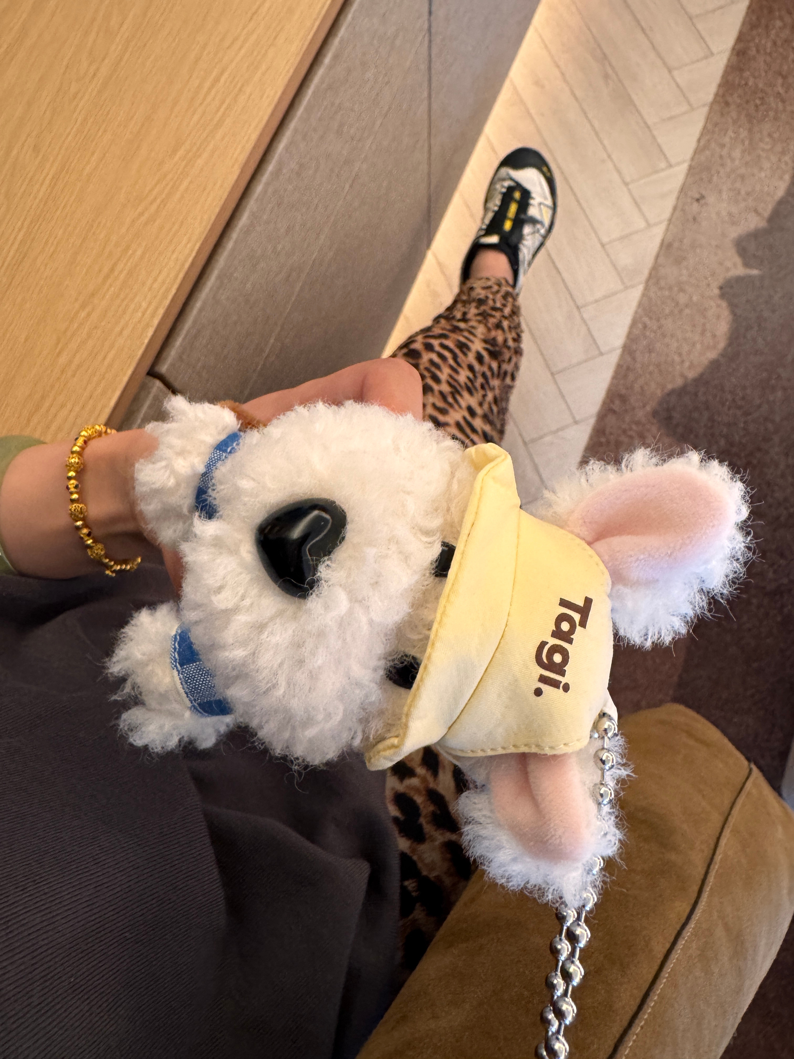 小狗🐶出街！今儿和我姐妹吃烤鸭🦆​​​