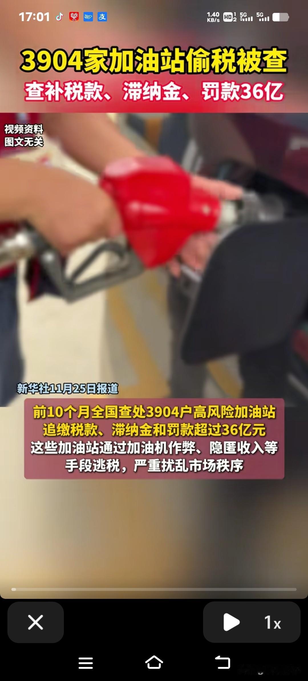 多地熊猫加油站被曝“偷偷少给油还逃税”，已经被有关部门查处了！今年前十个月，全国