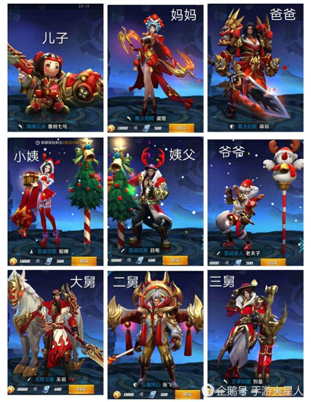 王者荣耀: 鲁班这个大家族, 你们搞懂了没有?