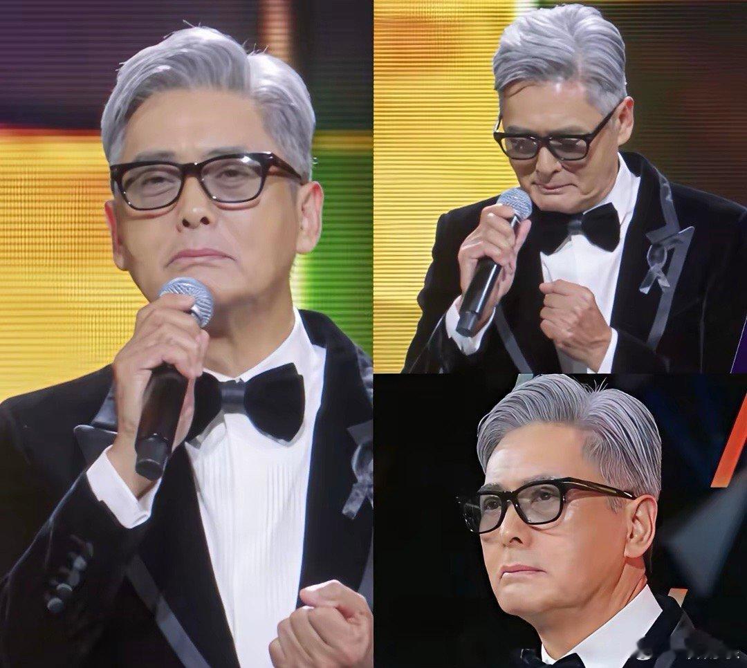 一夜之间喜欢周润发的都沉默了不是他出了啥问题，而是他满头的白发，让人太感慨了。今