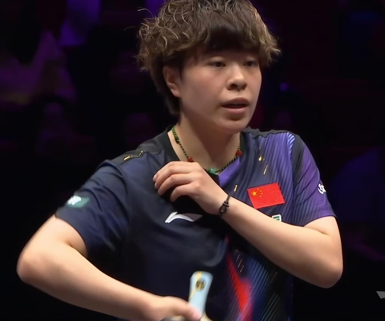 王艺迪不愧是牛迪！申裕斌涨球了，首轮战胜桥本帆乃香，次轮战胜朱雨玲，遇上