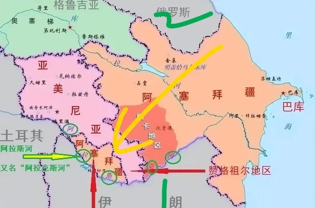 世纪和解后的地缘危机，亚美尼亚与阿塞拜疆在美方的调节下握手言和了，借此机会美国得