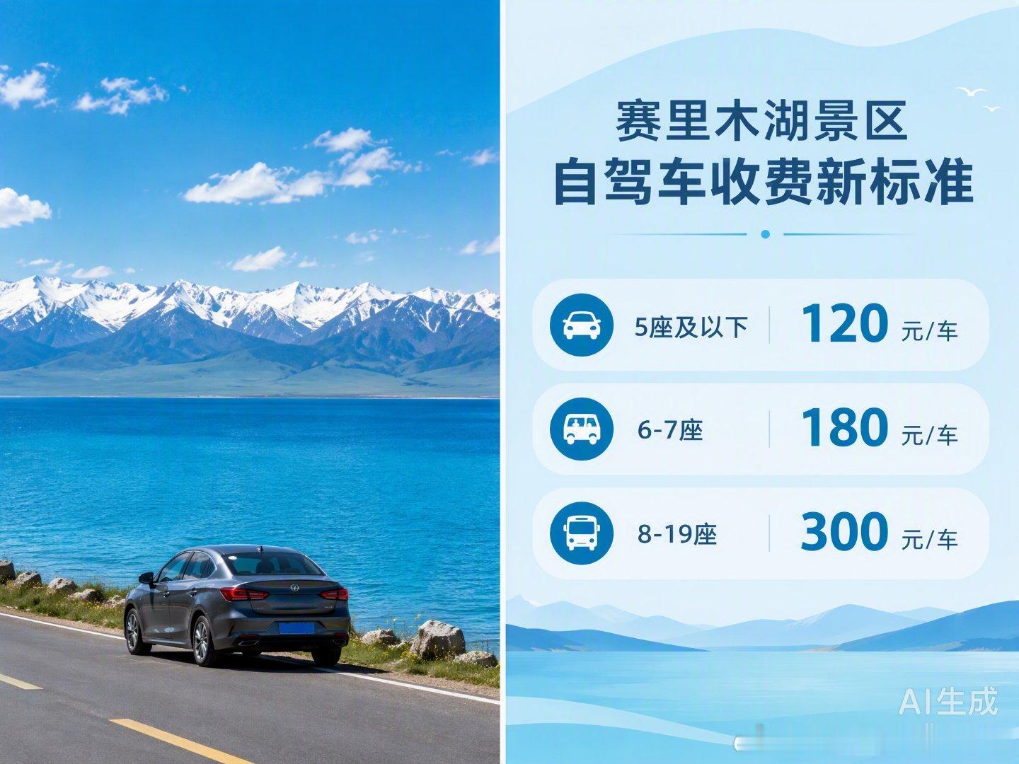 赛里木湖自驾服务费引争议赛里木湖的通报终于来了，除了对涉事人员的处理，最让人松口