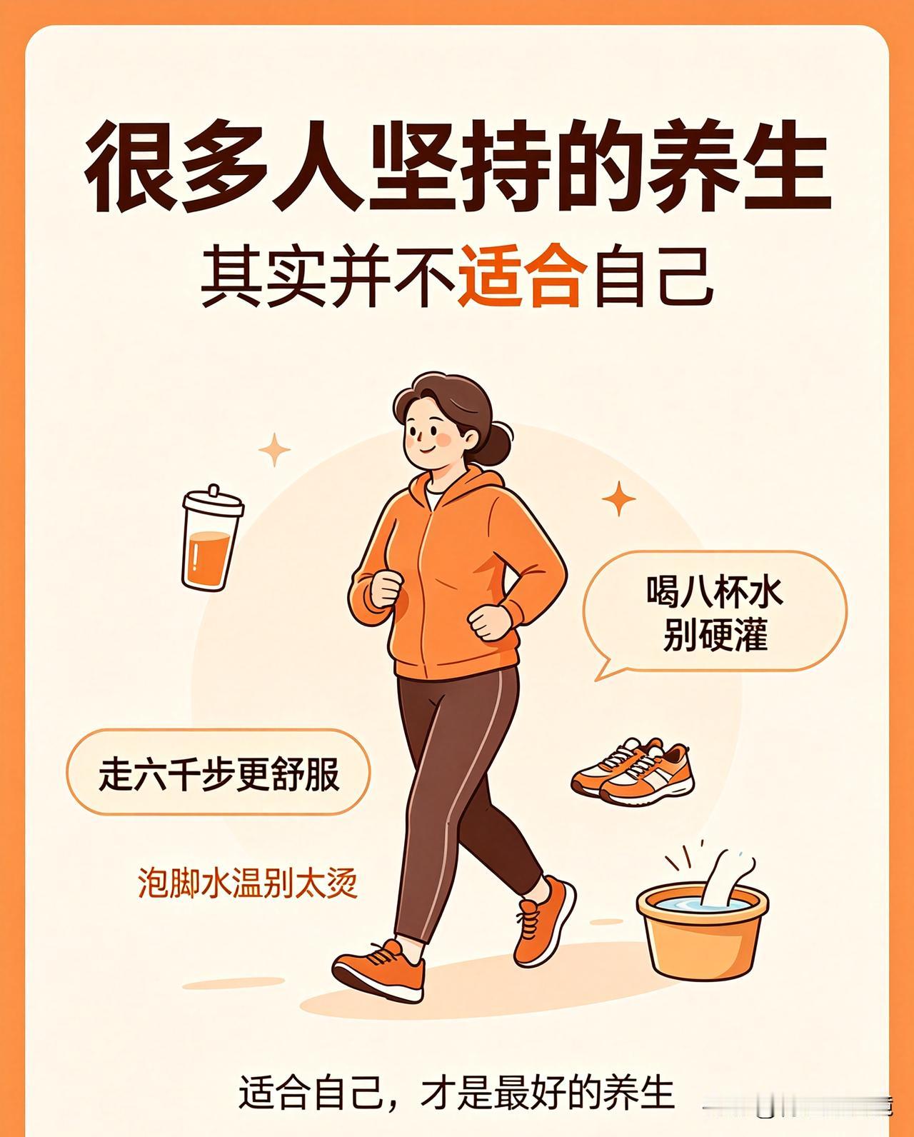 很多人坚持的养生，其实并不适合自己不少人养生，都照着网上流传的方法照做。