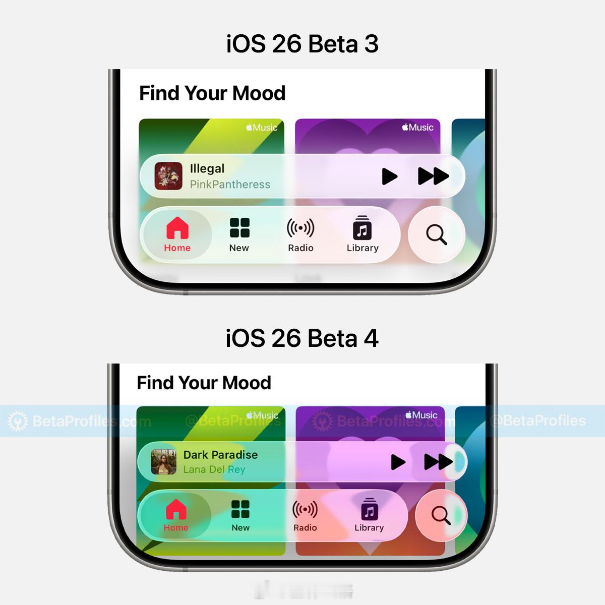 改回来了！iOS26Beta4发布，公测版预计明天今天凌晨苹果如期发布了
