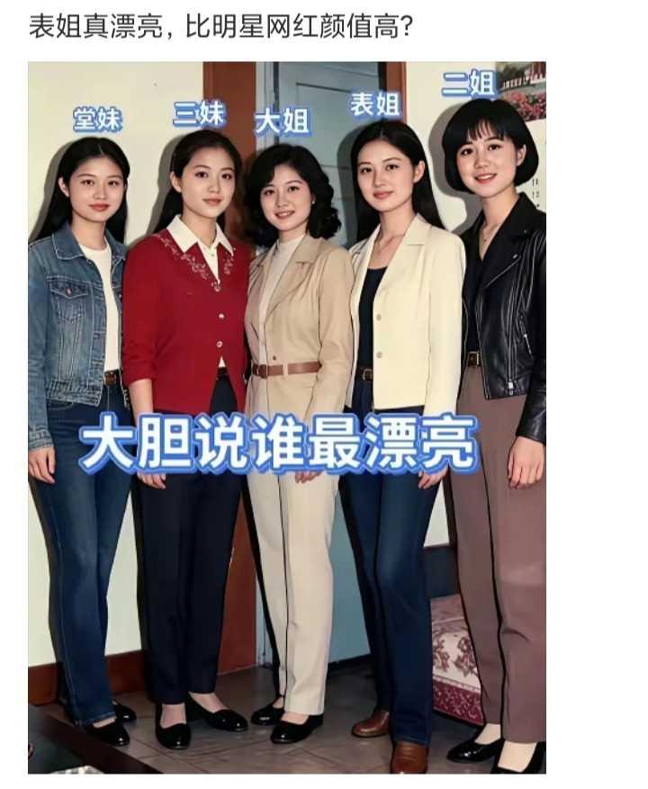 大胆说，谁最漂亮