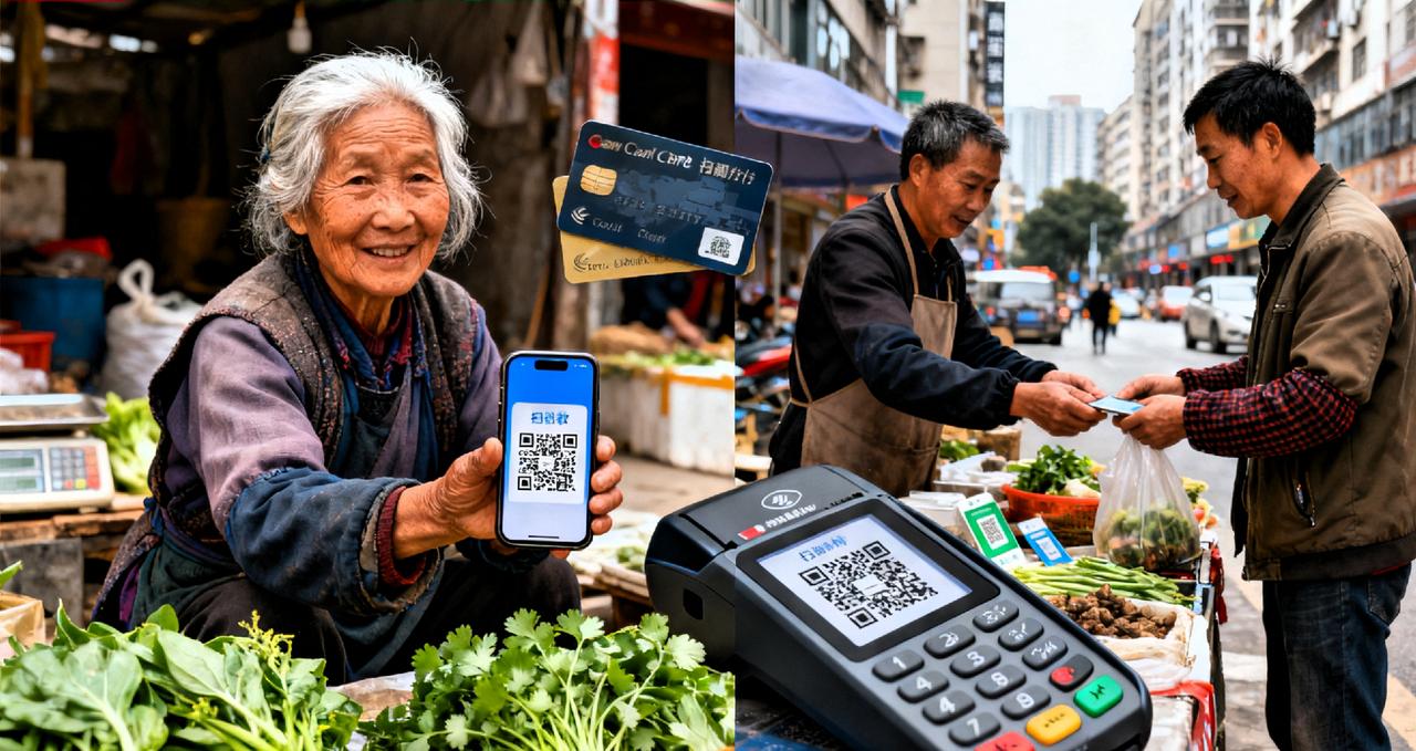 一位美国华人表示，中国的手机支付是最傻的事情，每次都需要掏出手机扫码，输入密码才