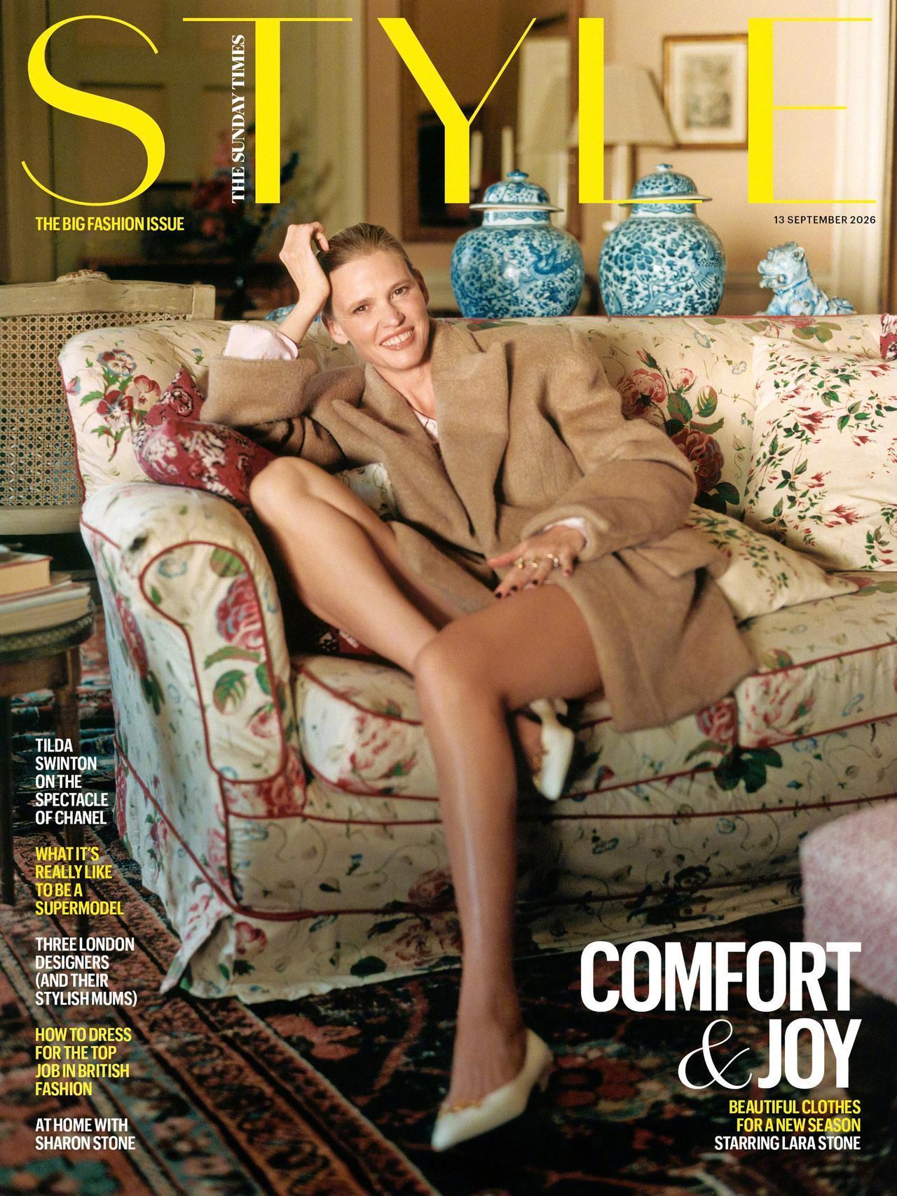 TheSundayTimesStyle新刊封面，ICON超模LaraS