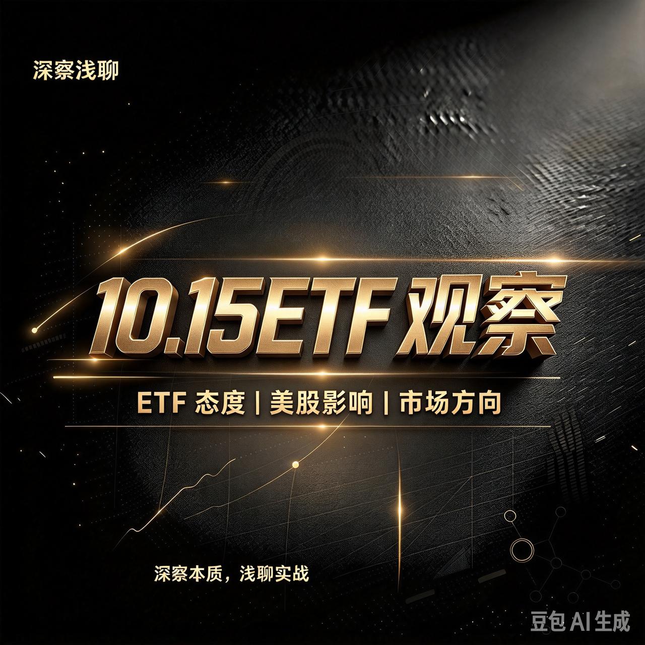 昨天10月14日ETF全量数据分析：不乐观创新药ETF转为总体净赎回，美股科