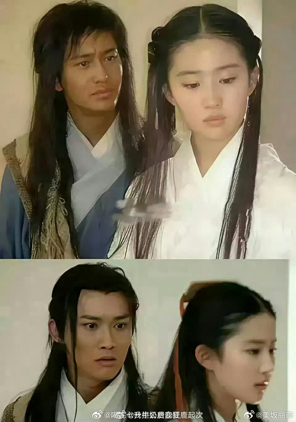 当年“杨过”和刘亦菲的试镜照，而黄晓明和聂远都面试过！​​​金鹰奖刘亦菲国籍​
