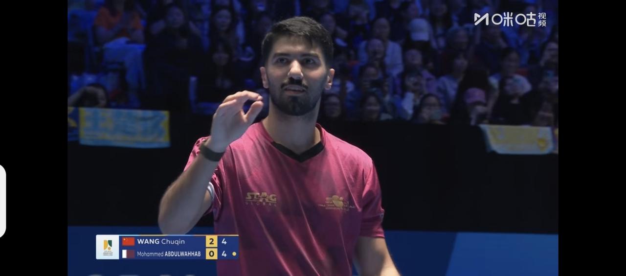 今天，莎莎对手真不应该放弃比赛莎莎难得一次从小组赛打起遇见你，这也是运气