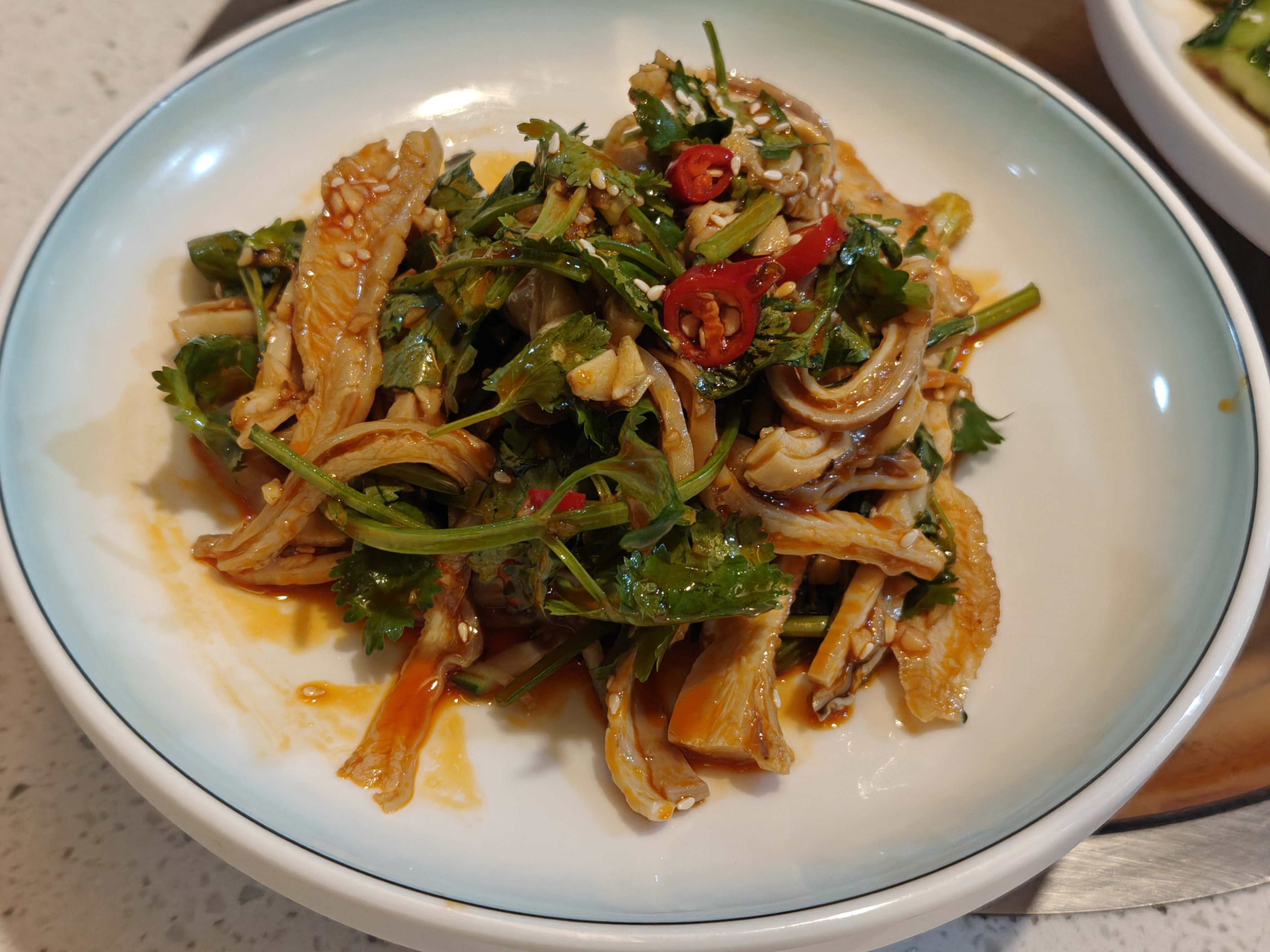 今日晚餐，驴肚丝，驴排，驴肉火烧[doge]​​​