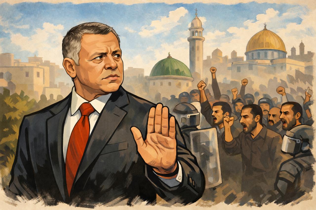 据以色列时报1月2日的报道，约旦当局已向全国伊玛目发出禁令，不允许他们为被以色列