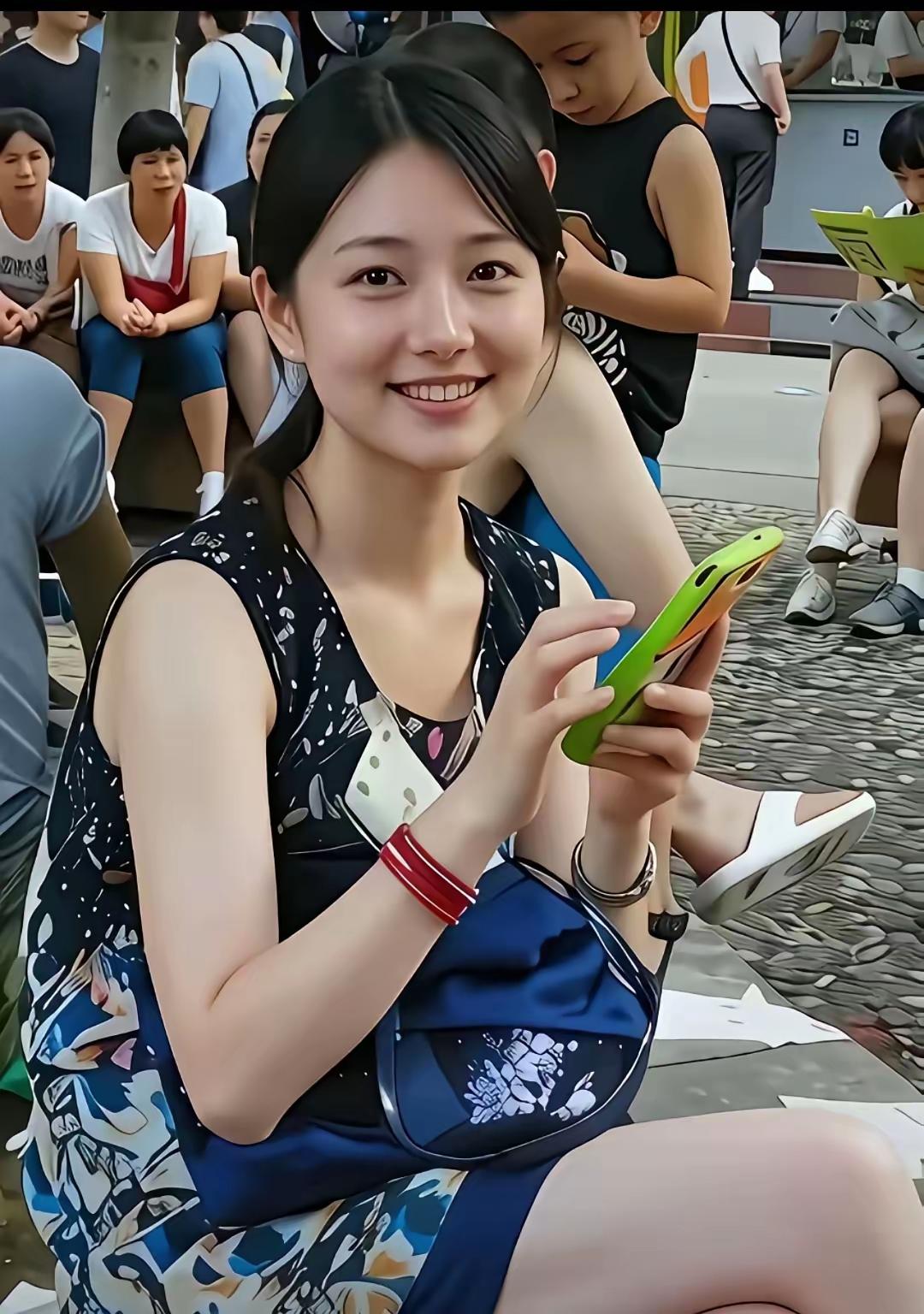 这女的比刘亦菲，刘诗诗好看