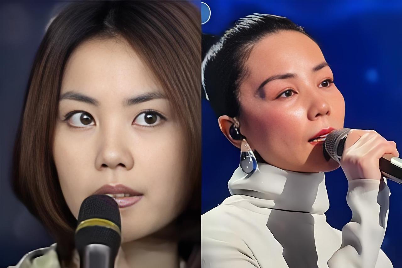 57岁王菲春晚一亮相就冲上热搜，没想到争议竟和唱歌无关！她的眉型、耳环，还有捻珠