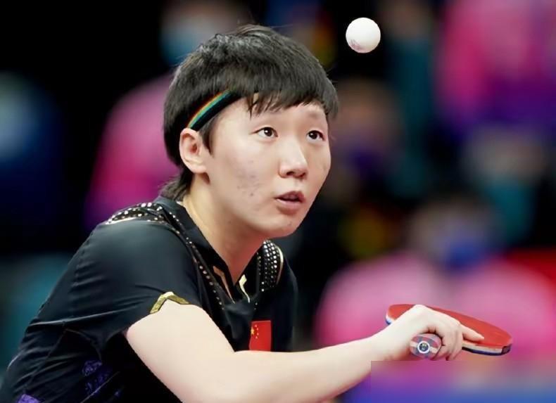 42岁老将，打出了王曼昱的“命门”。2026年多哈，韩莹，一个对王曼昱五战全