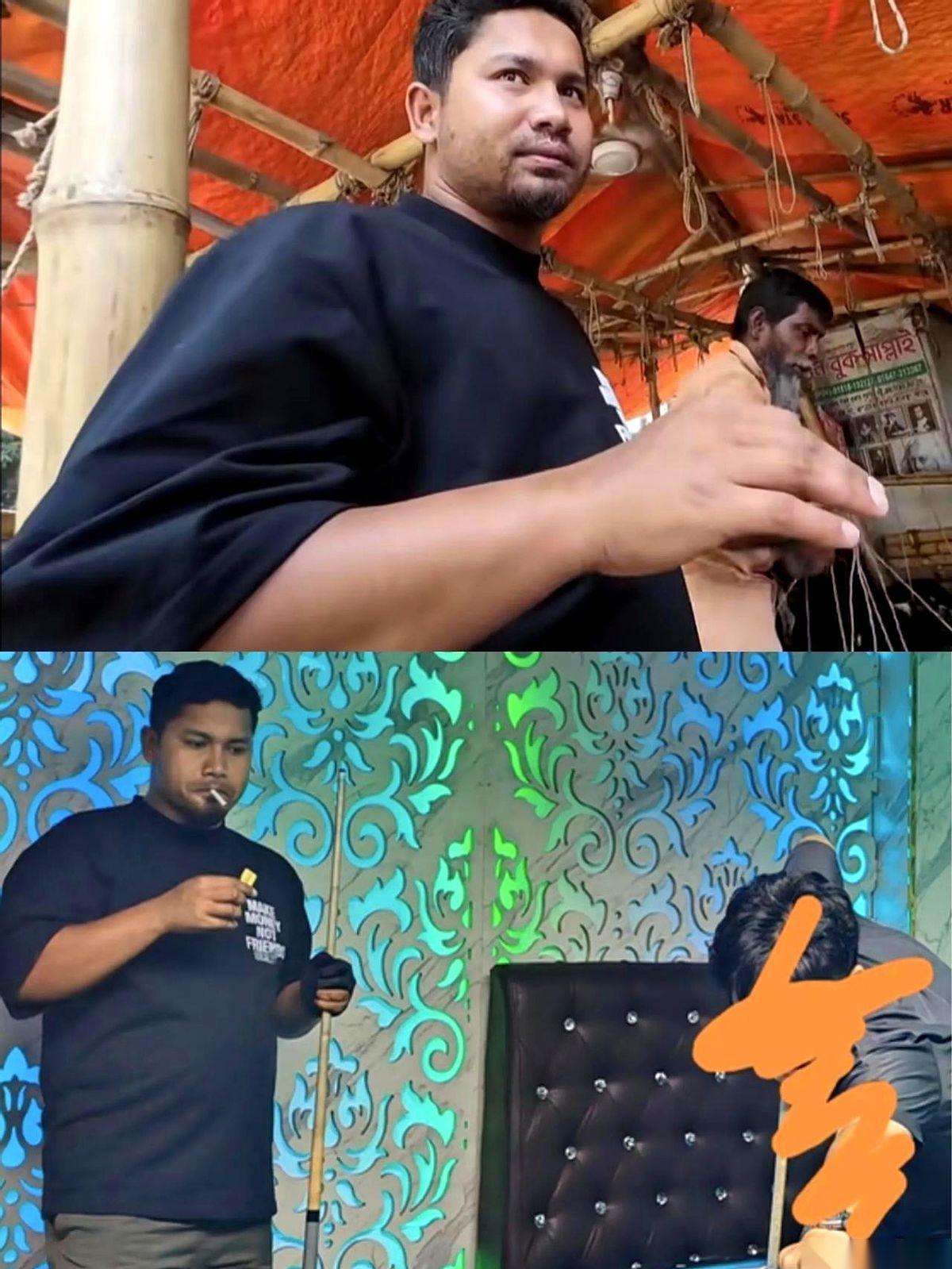 那个眼神，真的绝了。买6只羊，他一分钱没带。就那么直勾勾地看着杜克，看了足足五