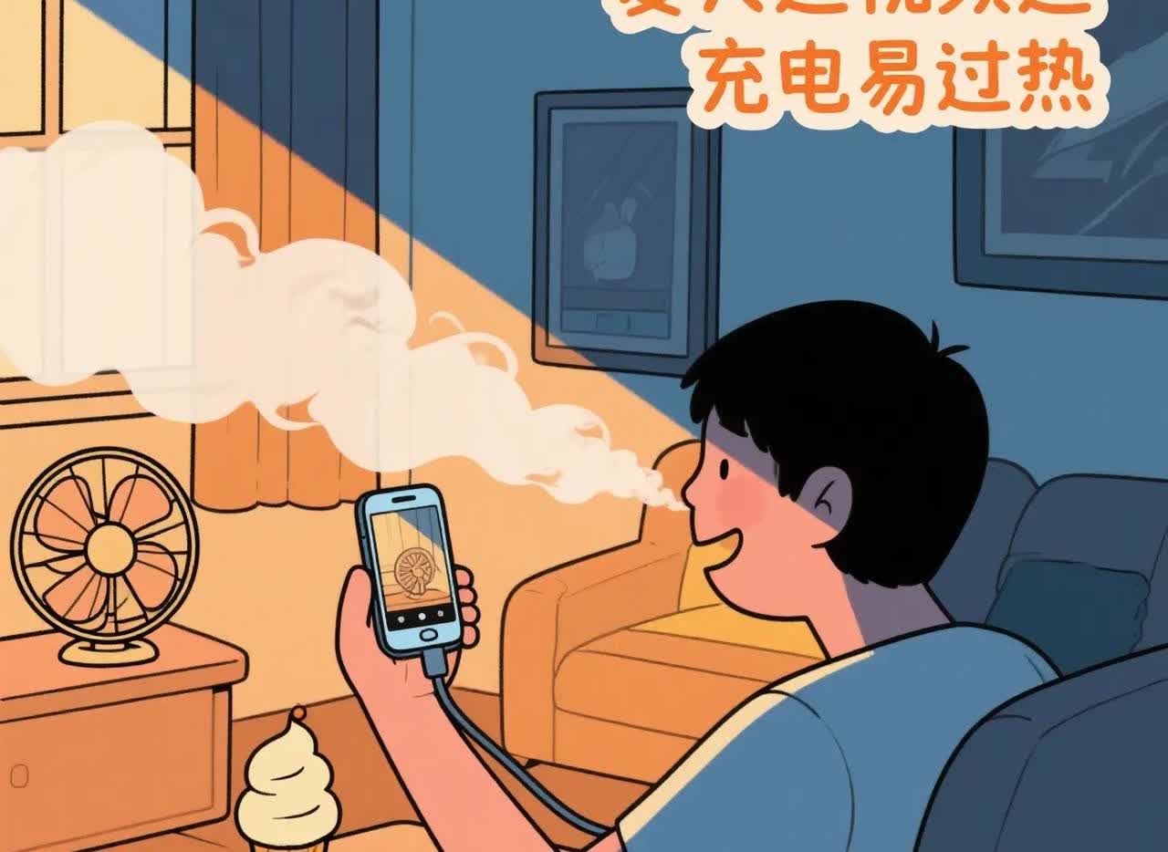 你们有没有碰到过在手机微信视频的时候，由于过热，突然出现警号视频中断的状况呢？